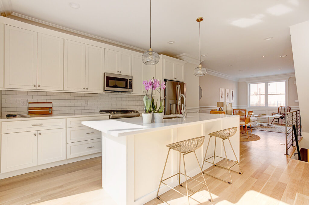 After - Philadelphia Townhouse Kitchen Remodeling